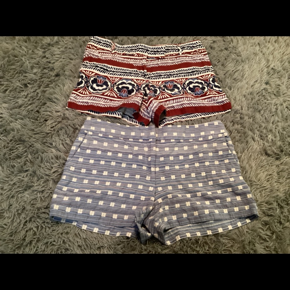 LOFT Super Cute Shorts Lot 2 Pair Bundle Size 10